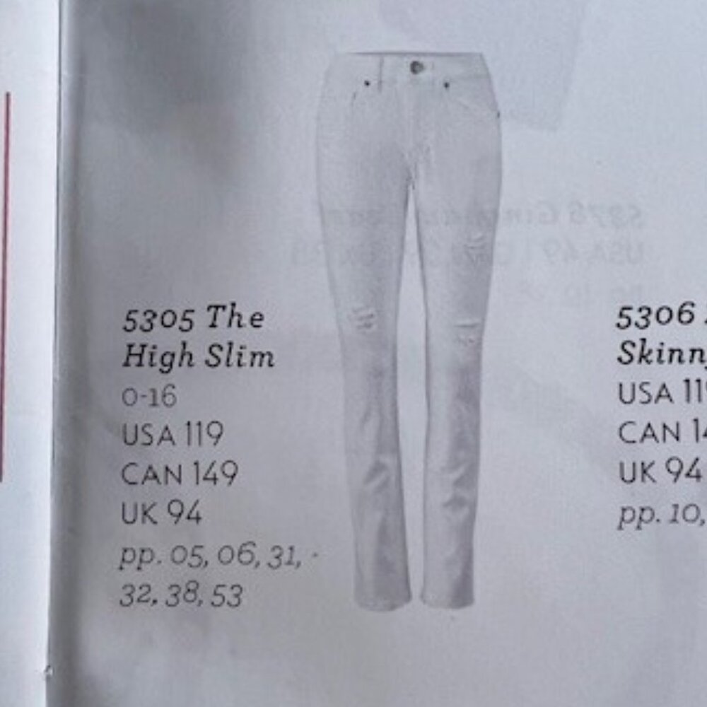 Cabi Size 8 White High Slim Jeans